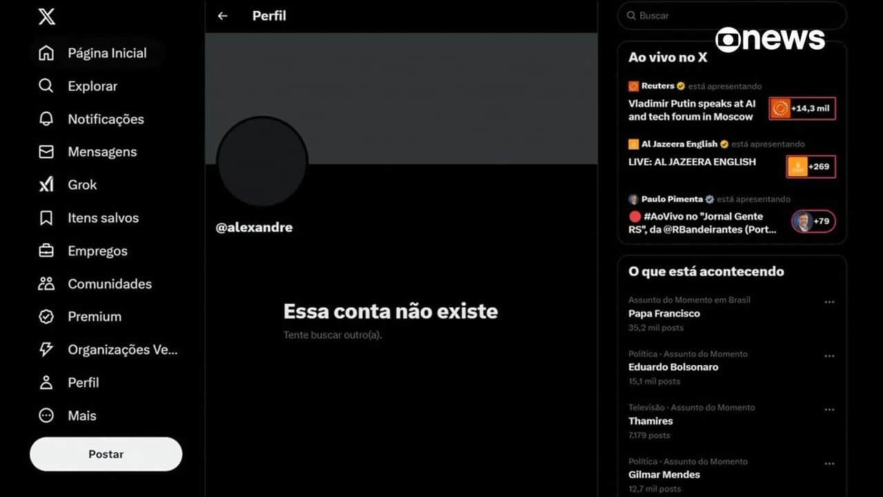 ALERTA: Alexandre de Moraes ABANDONA Rede Social X em Movimento CHOCANTE!