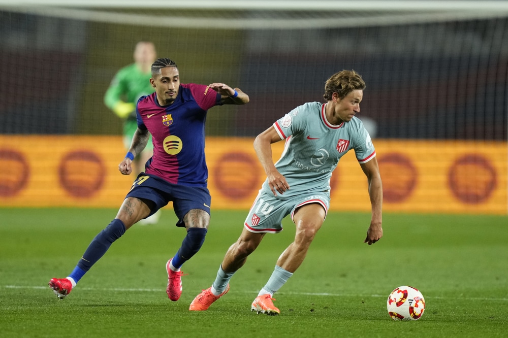 Drama em Campo! Barcelona e Atlético de Madrid Disputam Empate Insano de 4 a 4 na Semifinal da Copa do Rei!