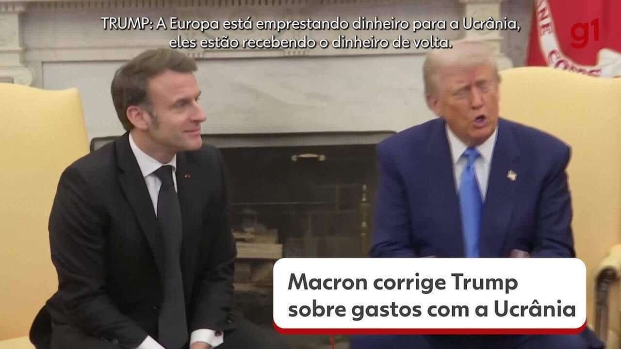 Macron Enfrenta Trump: Verdade Chocante sobre Grana da Ucrânia Revelada na Casa Branca!