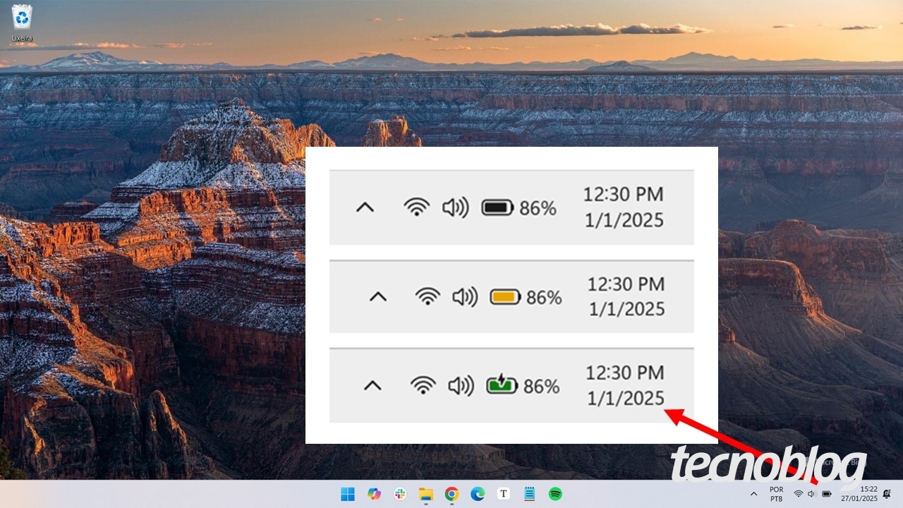 Microsoft Choca: Novo Indicador de Bateria do Windows 11 Está Adiado!