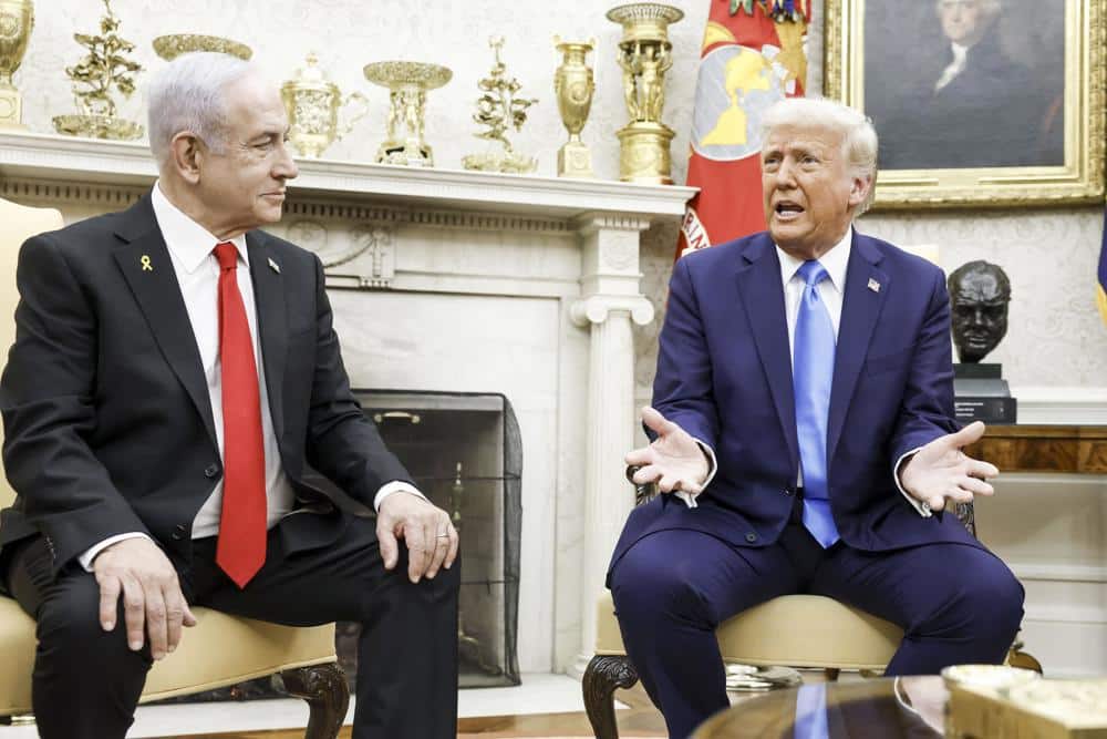 Trump Choca Mundo: Palestinos 'Fugiriam' de Gaza em Encontro Bombástico com Netanyahu!