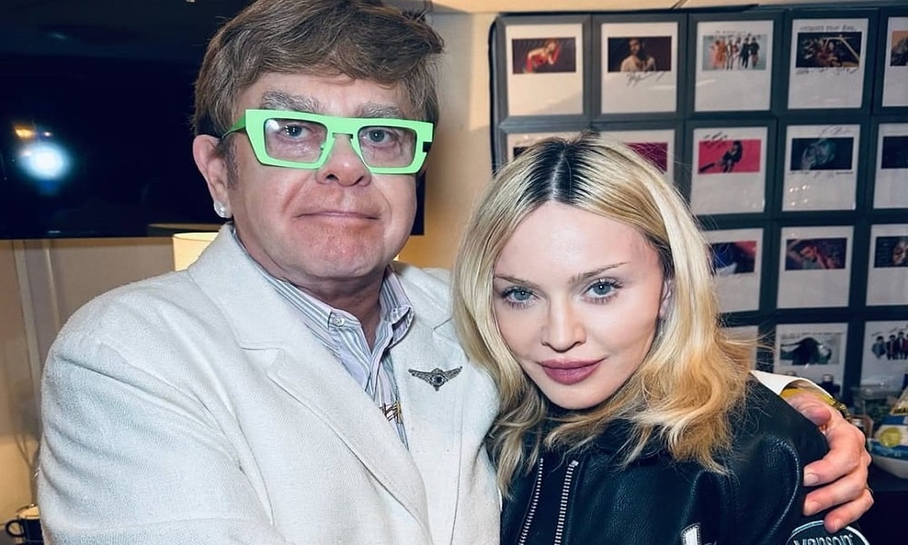 Conflito Milenar: Madonna e Elton John Abandonam Rivalidade de mais de 20 Anos!