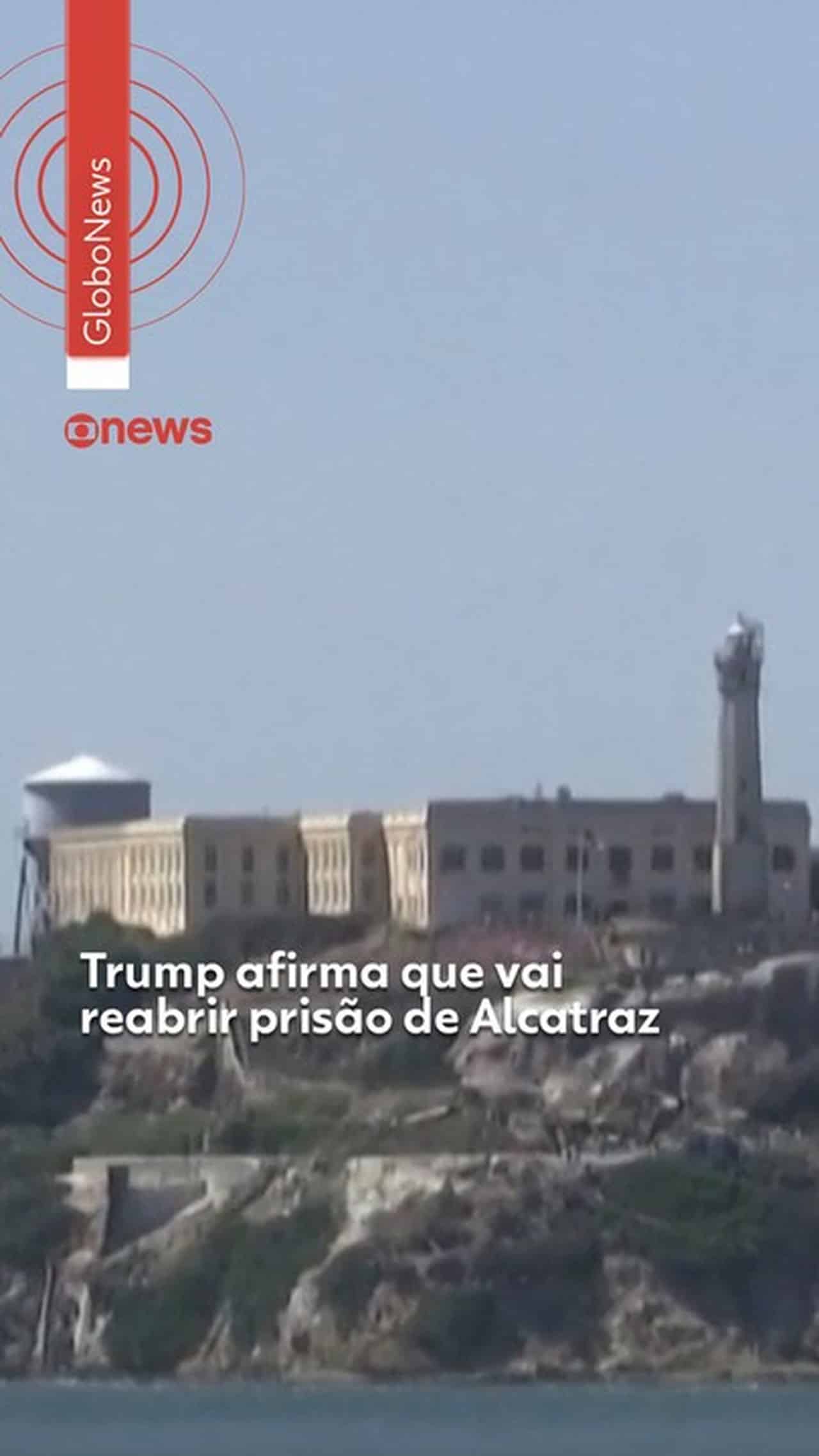 ALCATRAZ RENASCE: Trump REABRE a PRISÃO ICÔNICA e CHOCA o MUNDO!