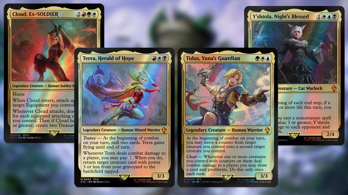 Duelo Épico: Magic vs Final Fantasy - Qual Deck Dominará as Cartas?