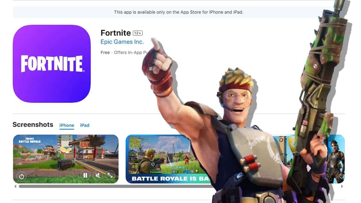 Fortnite RETORNA com tudo à App Store dos EUA após quase CINCO ANOS!