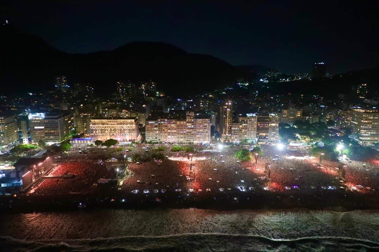 Lady Gaga Supera Madonna, Mas Rod Stewart Domina: Os Maiorais de Copacabana!