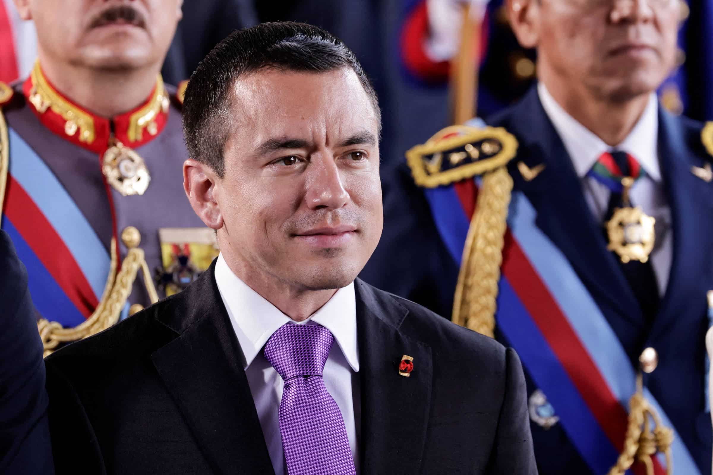 Noboa Promete Salvar o Equador do Poderoso Crime Organizado!
