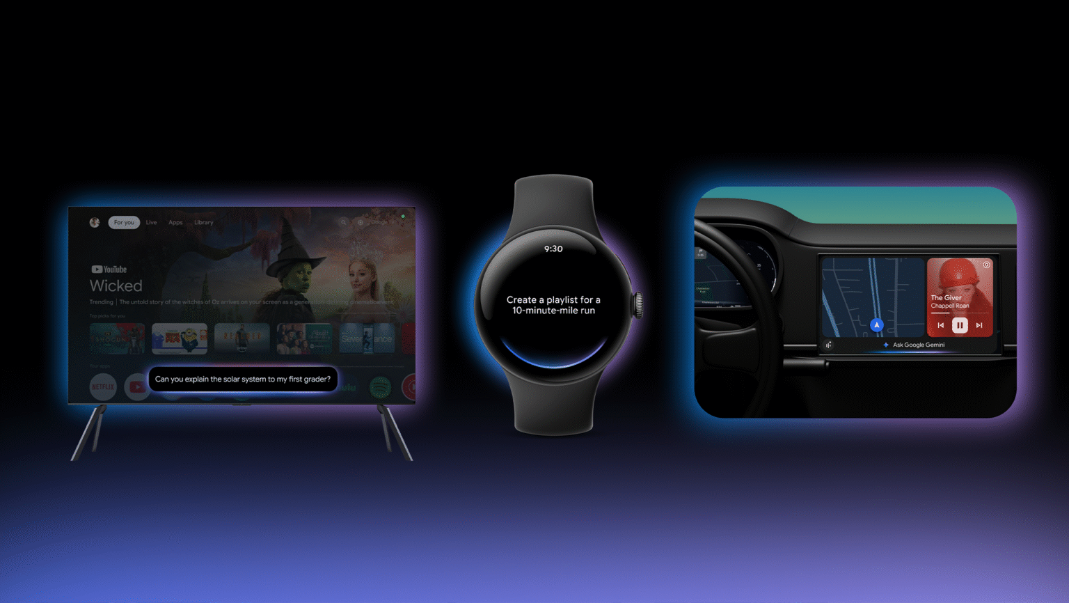 Revolução Digital: Gemini Chega ao Seu Smartwatch e Também ao Painel do Carro!