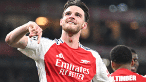 Rice Promete 'Momento Mágico' e Desafia Arsenal a um Grande Gol na Champions!