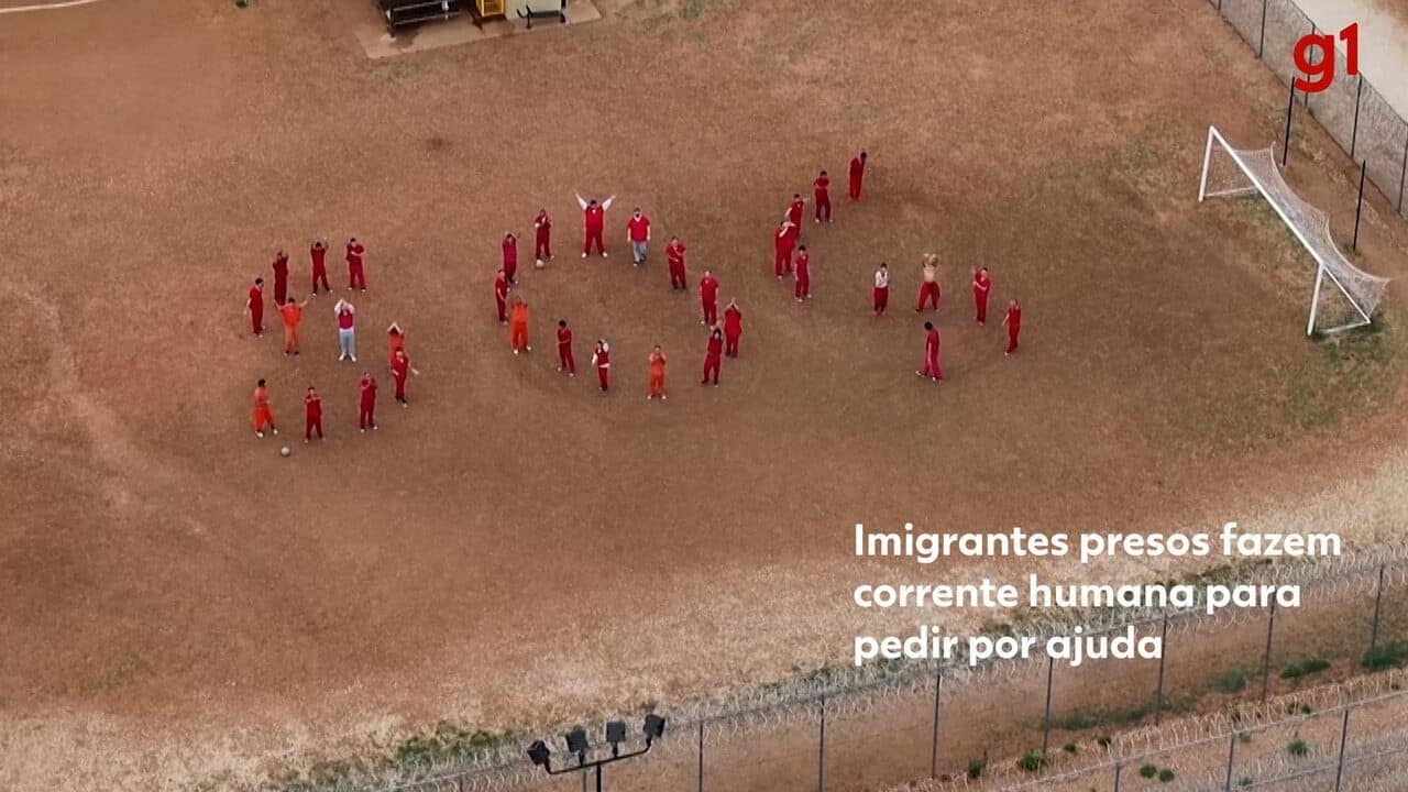URGENTE: Imigrantes em Centro de Detenção Clamam por Socorro em Impactante 'SOS' Humano!