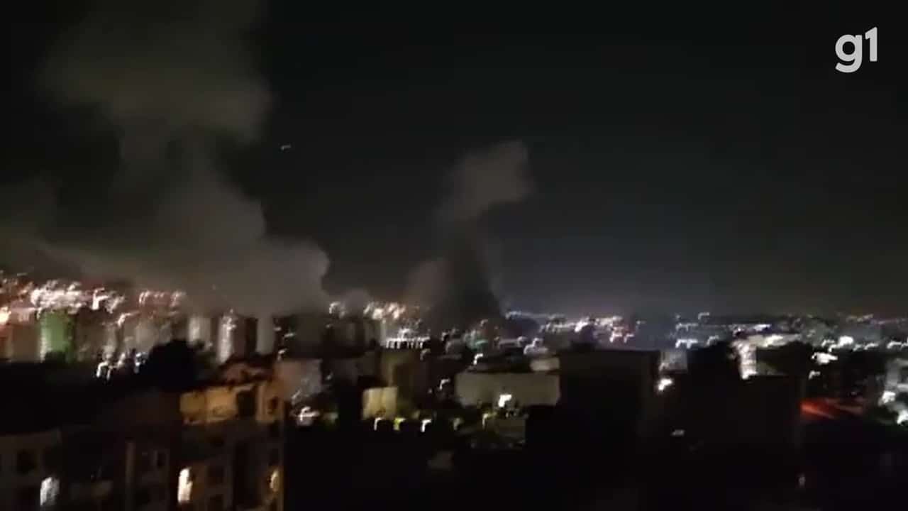 EXPLOSÃO EM TEERÃ: Fumaça a Largando após Ataque Israelense!