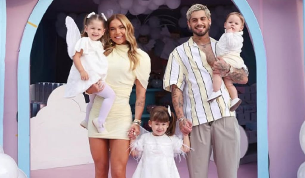 Festa Extravagante: Bolo Gigante de 2,5 Metros Rouba a Cena na Celebração da Filha de Virginia e Zé Felipe!