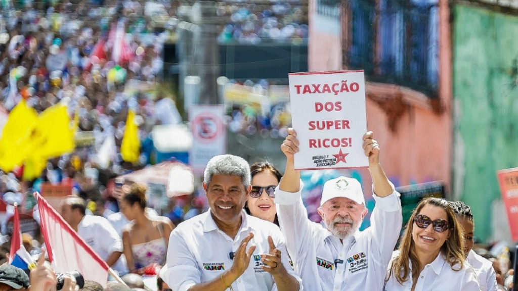Lula em Salvador: A Revolta Popular por Taxação dos Super Ricos!