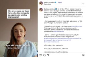 Mãe em risco de prisão por ensinar filho em casa em SC!