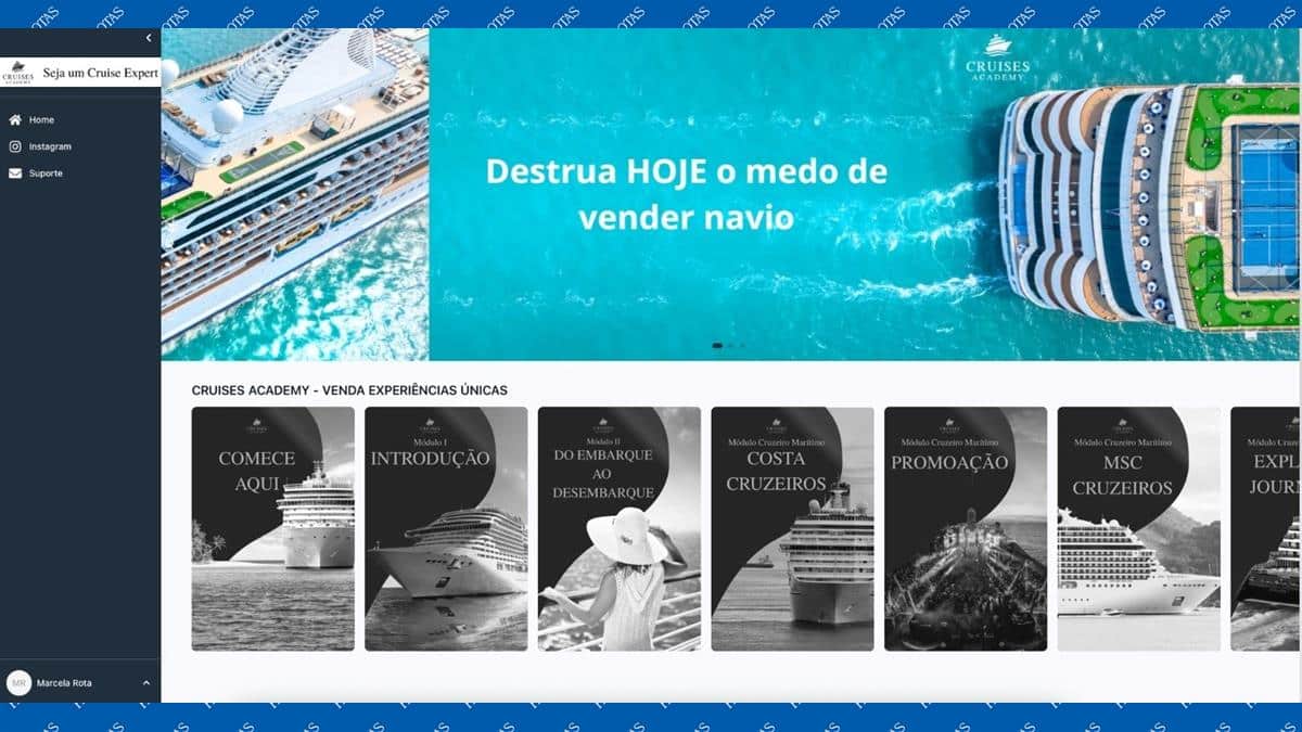 Revolução nos Mares: Nova Plataforma Forma Craques em Cruzeiros!