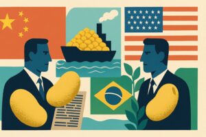 A Batalha Épica: Brasil e EUA Disputam a Supremacia da Soja na China!