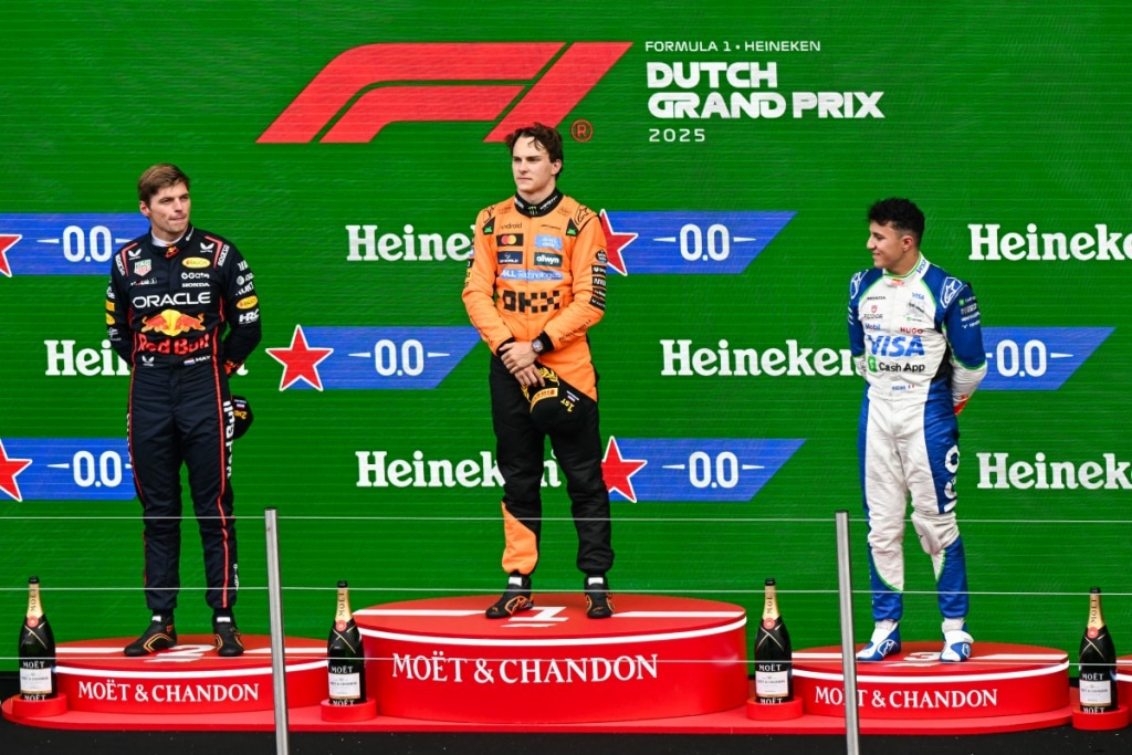 Escândalo na F-1! Piastri Brilha em GP da Holanda e Assume Comando; Bortoleto Larga em Último!