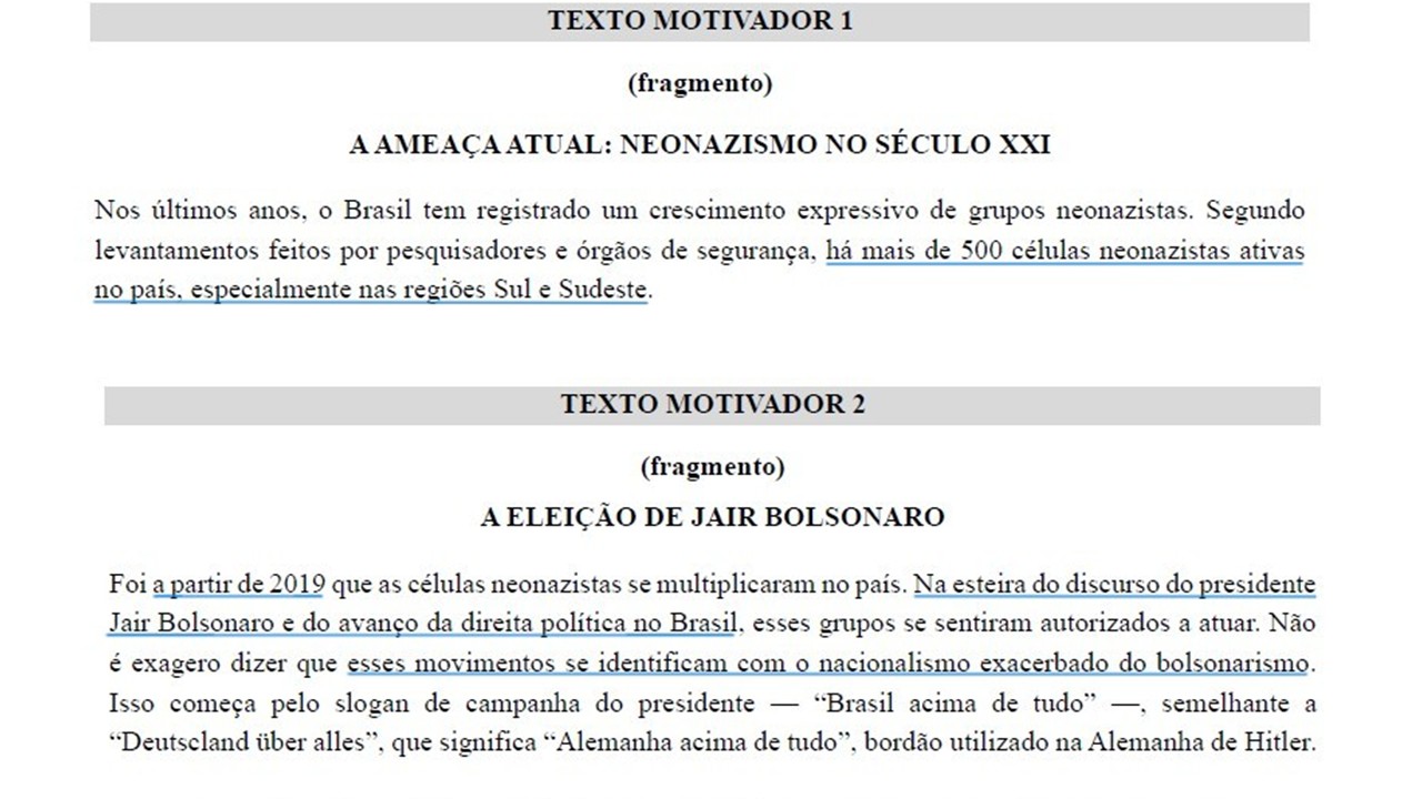 Vestibular da UFS Revela Ligação Chocante: Neonazismo, Direita e Bolsonaro em Debate! 🚨