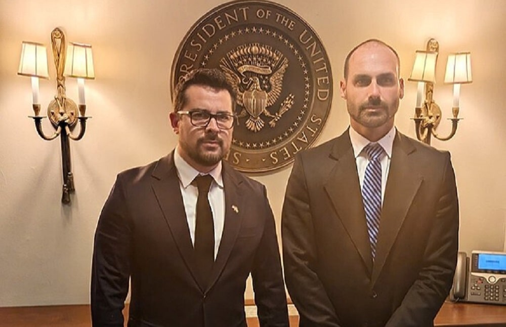 Eduardo Bolsonaro e Paulo Figueiredo DESAFIAM PGR: Denúncia 'Fajuta' em Meio a Controvérsia nos EUA!