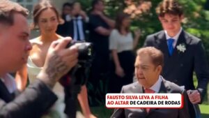 Emocionante Superação: Faustão Conquista Altar de Cadeira de Rodas!