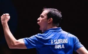 Hugo Calderano Surpreende ao Eliminar Alemão e Rumo à Glória no WTT Champions de Macau!