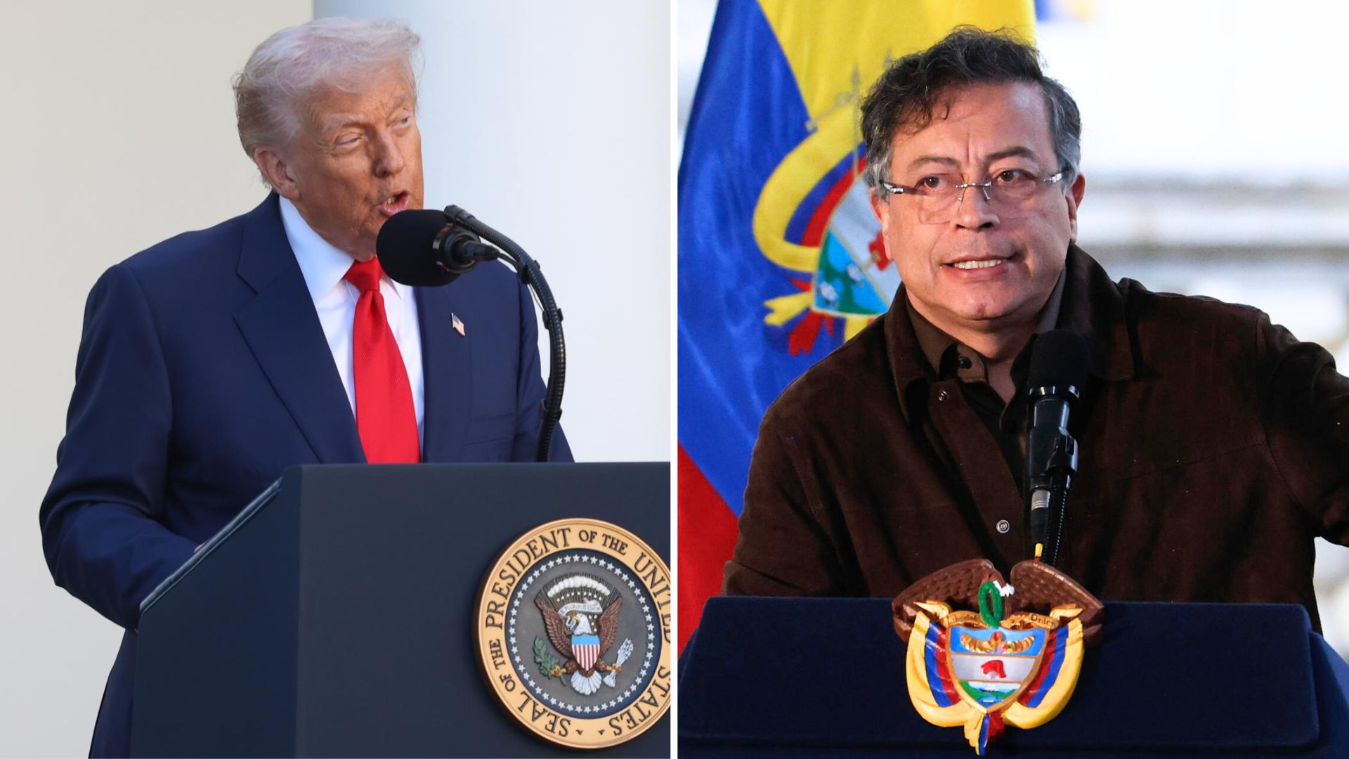 TRUMP DETONA PETRO: "LÍDER DO TRÁFICO!"
