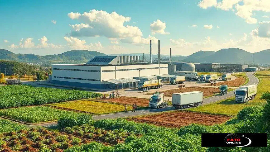 setores prioritários: agricultura, indústria e logística