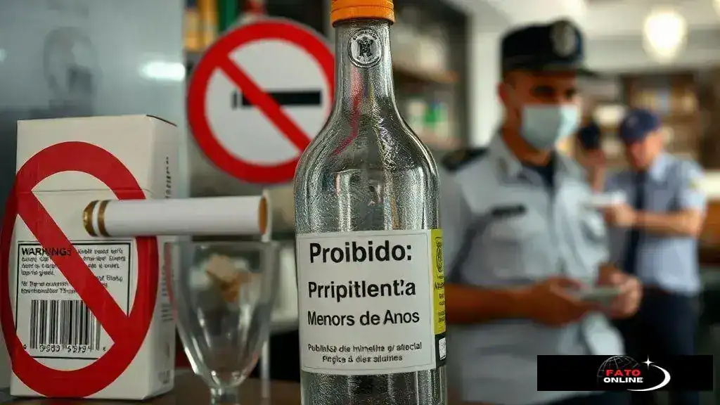 medidas sobre tabaco e álcool: restrições, publicidade e fiscalização