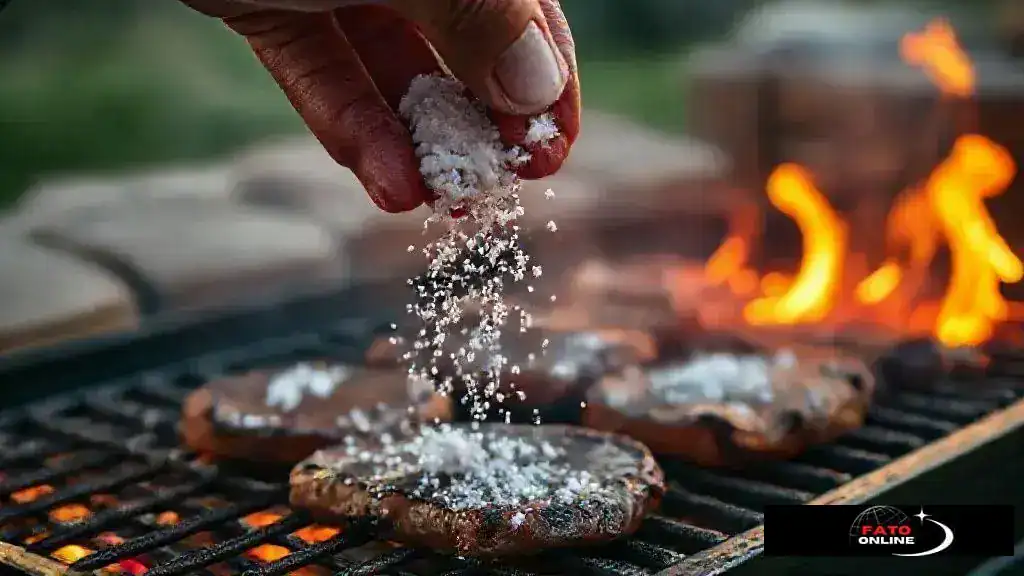 Por que o sal grosso é usado em churrascos e o refinado não; saiba o motivo