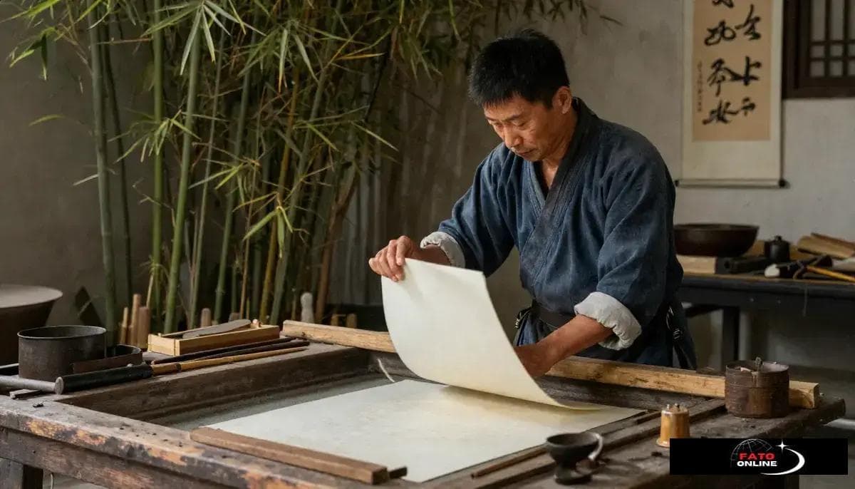 A história por trás da invenção do papel