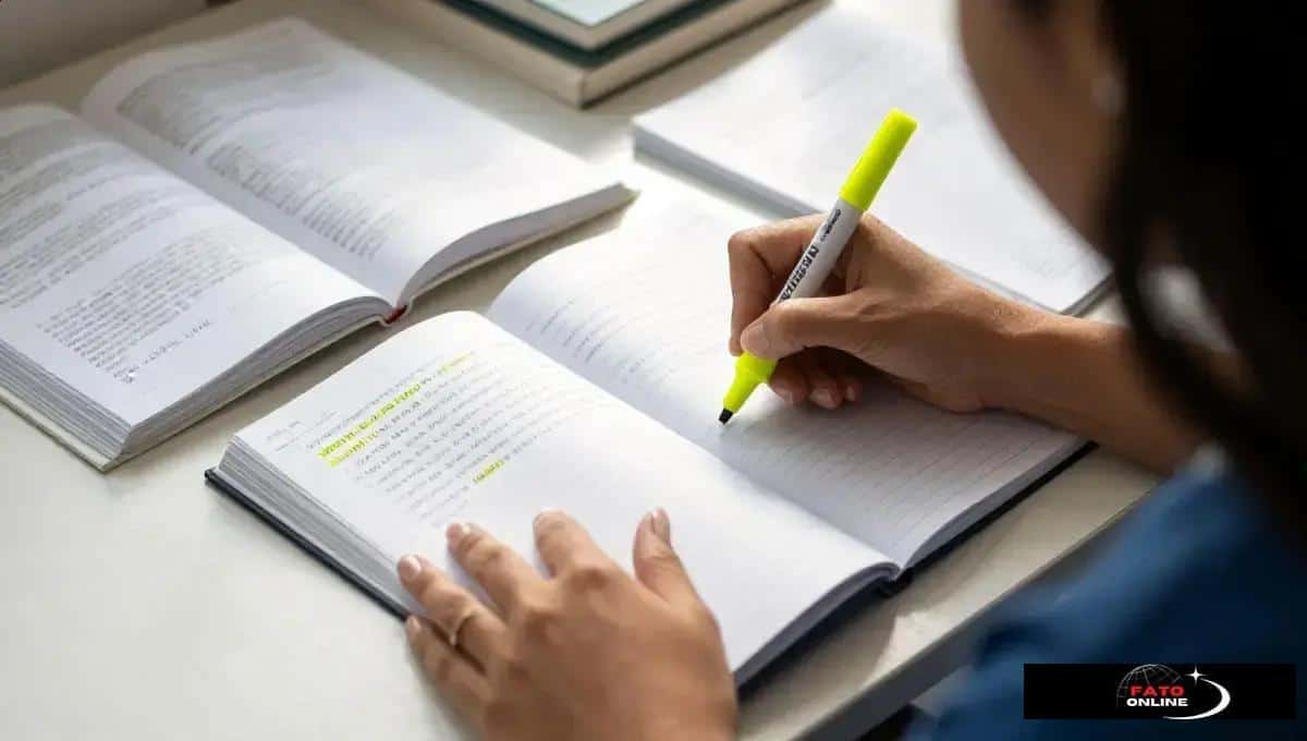 O que são canetas marca-texto e sua função principal