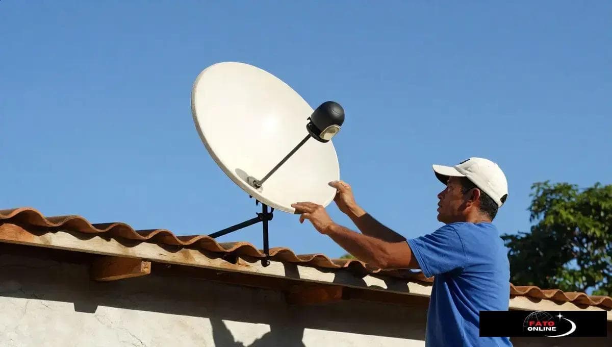 Como funciona a internet via satélite de baixa órbita