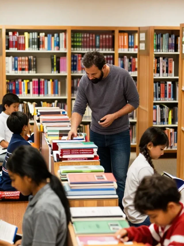 Você não vai acreditar no que uma biblioteca escolar pode fazer!