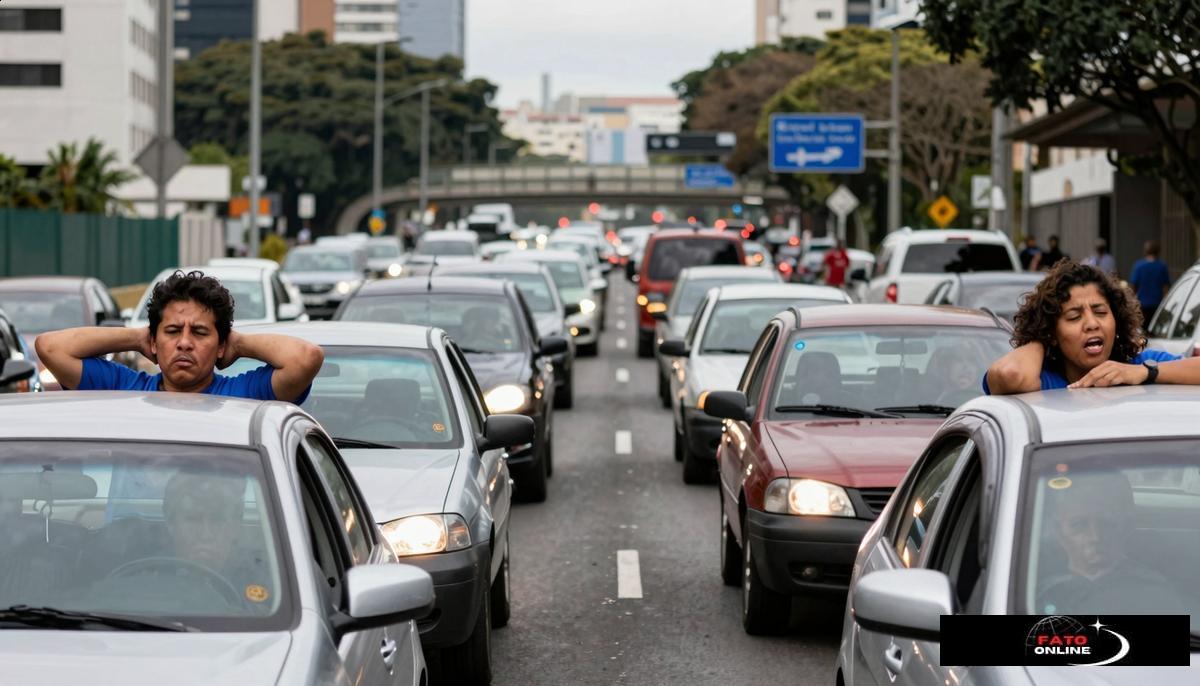 Impactos econômicos e sociais do trânsito congestionado Impactos econômicos e sociais do trânsito congestionado